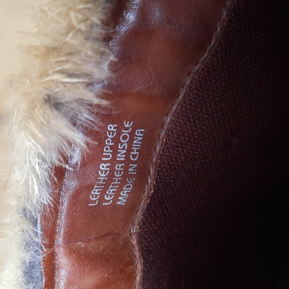 Earth Kalso Alaska Brown Leather Boots 6 - Picture 6 of 10